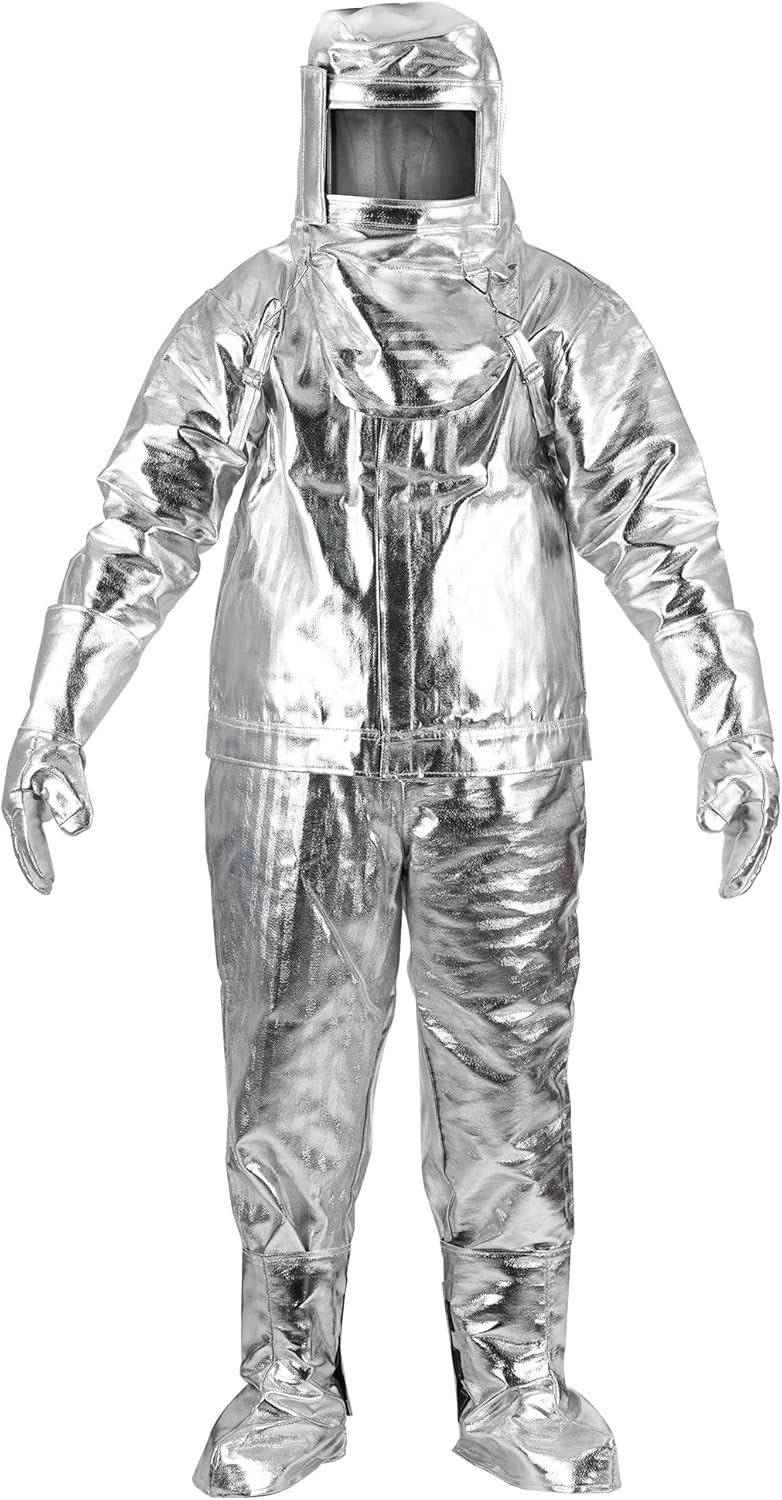 Heat Resistant Suit Fireproof Aramid Fiber Cloth Anti Thermal Radiation 1000-1200℃/1832-2192℉