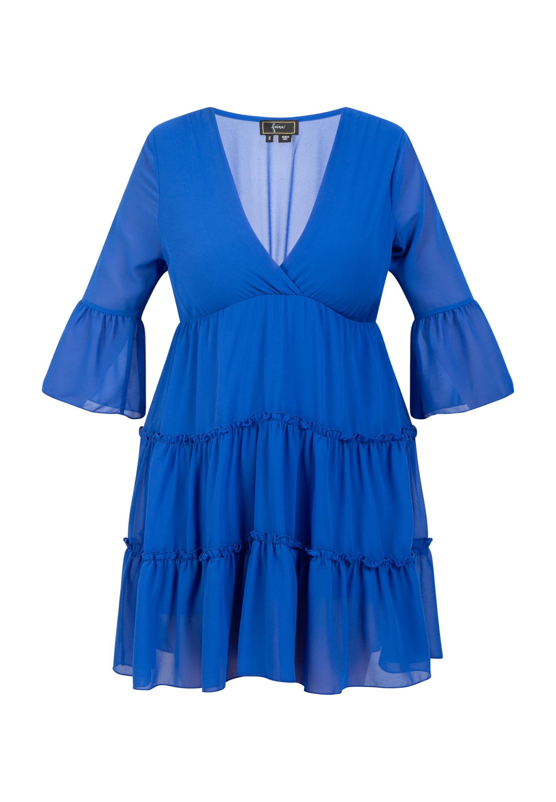 faina Mini Robe À Volants Femme