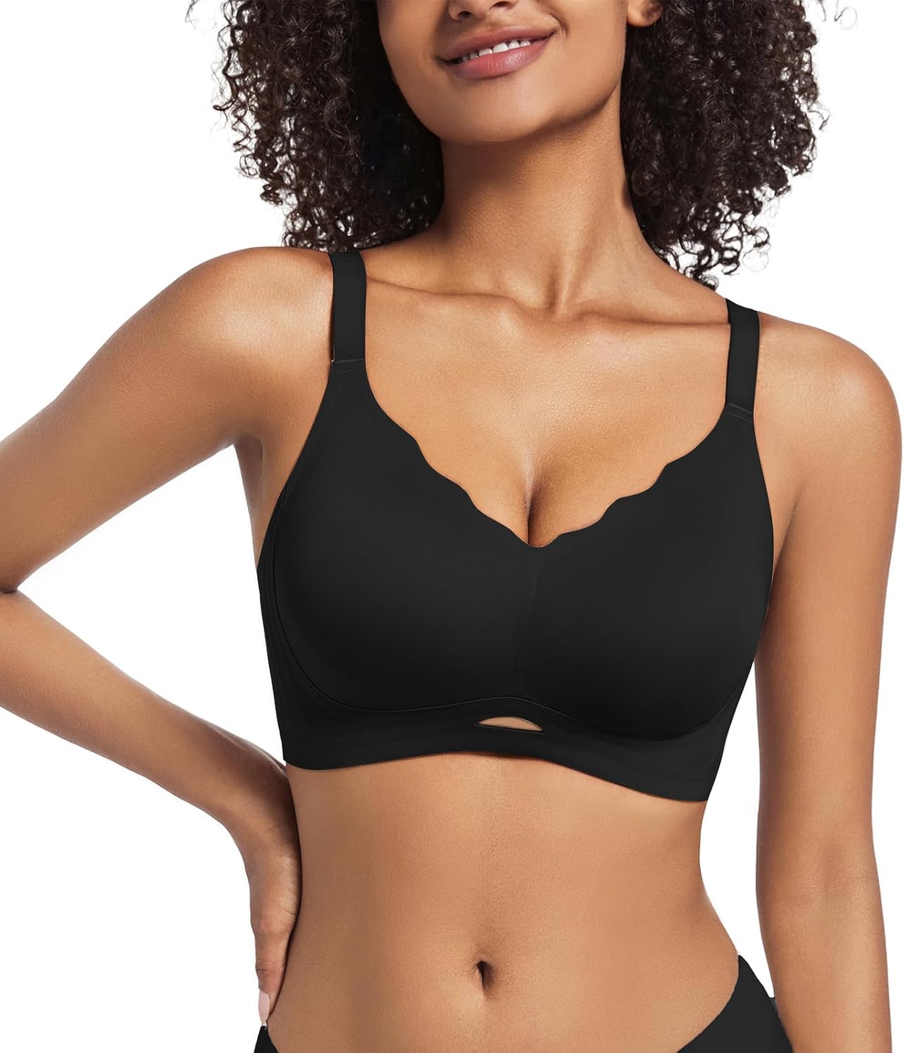 Womens Wireless Bras Everyday Bra Seamless Push Up Bralettes No Underwire Full Coverage Bralette Soft Comfortable Bras