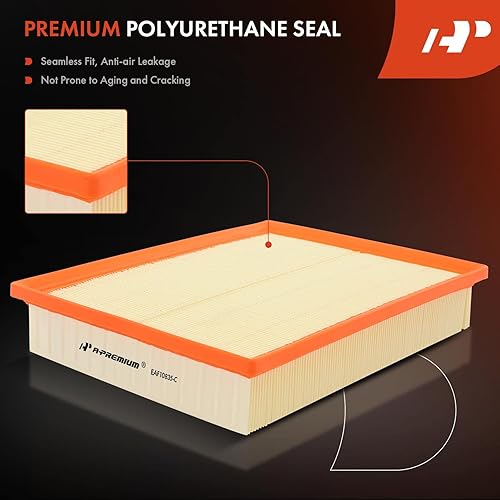 Miniatura 5 de A-Premium Filtro de aire de motor de 2 piezas compatible con Lexus GX460 y Toyota 4Runner, FJ Cruiser, 2010-2023, 4.0L 4.6L, panel flexible,