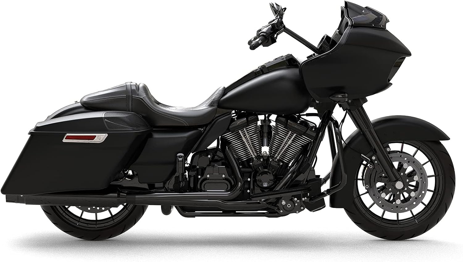 HR3 Inner Outer Fairing Glove Box Side Cover Stretched Saddlebags Front Rear Fender Gas Tank Black Denim Bodywork Bodykits Fit For Harley CVO Road Glide 2018 2015-2023