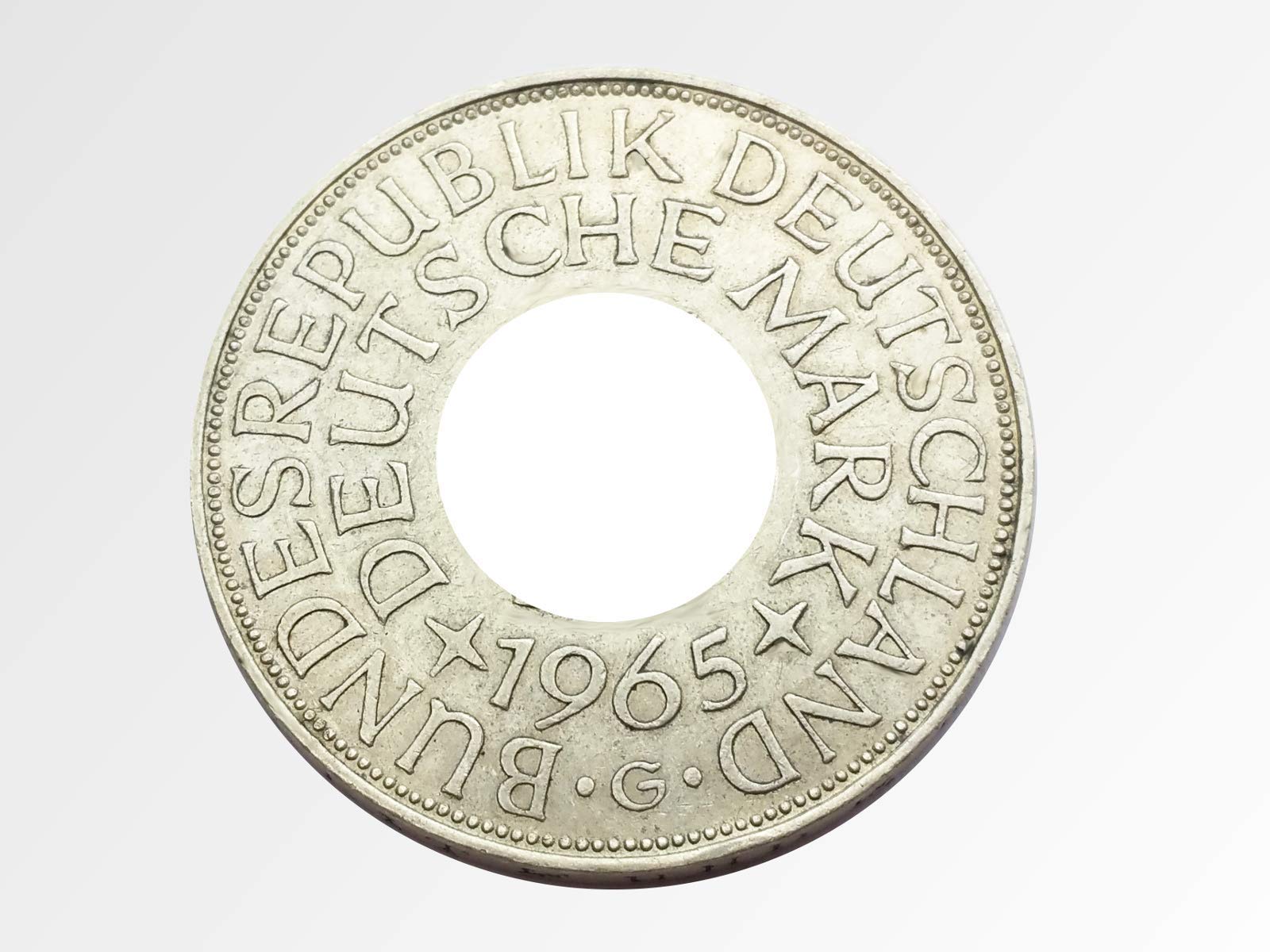 Münzring 1951,1956-61, 1963-74 BRD 5 Mark mit Datum Heiermann Silberadler Silber 625er