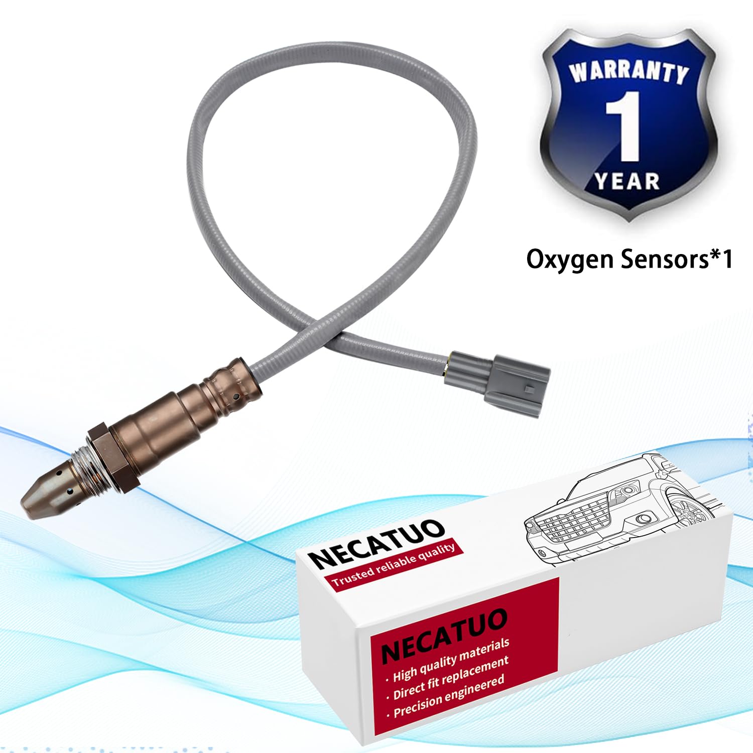 234-9128 Upstream Oxygen Sensor | Compatible with Toyota Camry, Avalon, Highlander, Sienna & Lexus ES300H, ES350 (2012-2018) | Replaces OE# 894670E170 89467-33230