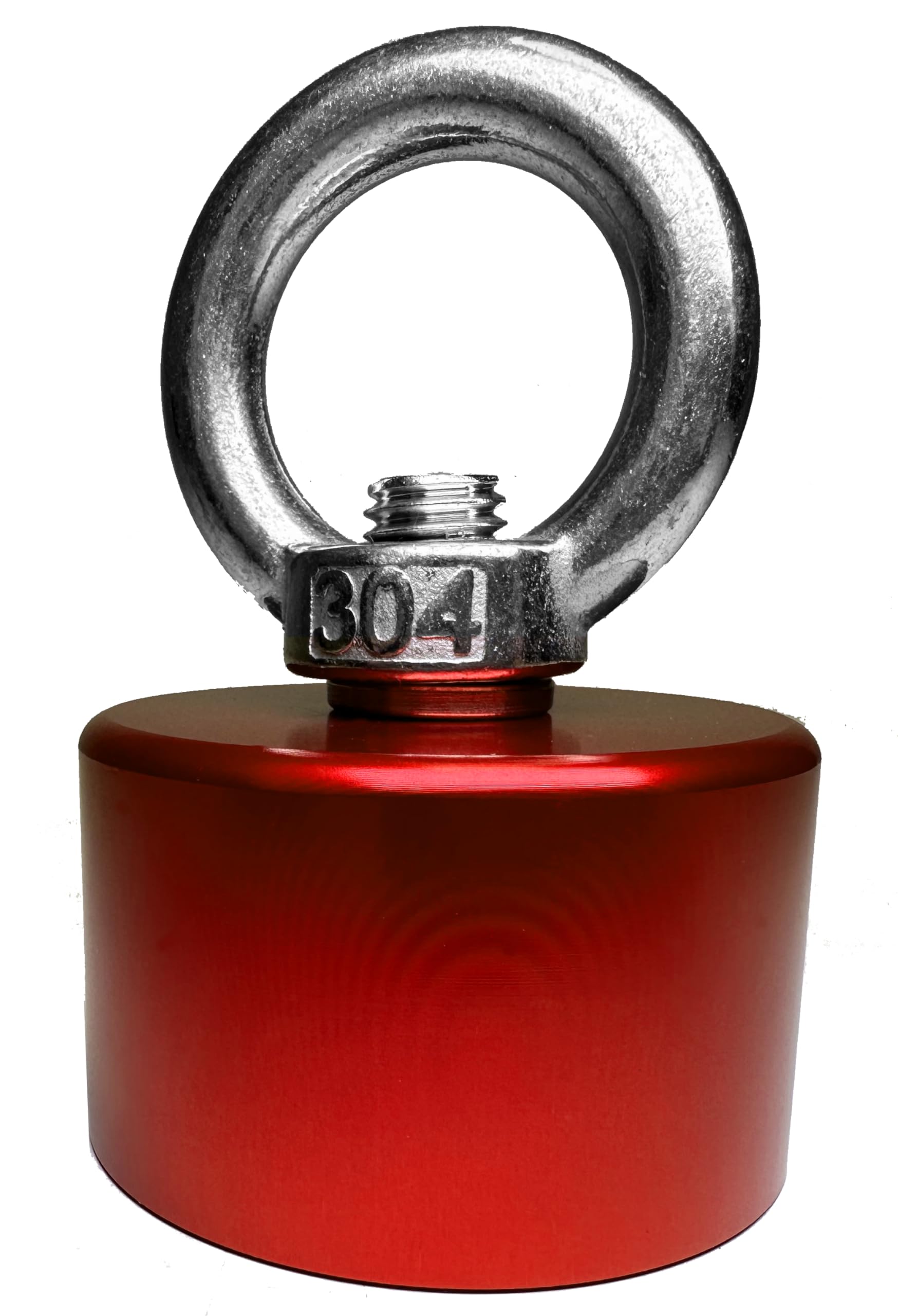 Aimant Néodyme 360° LEFOUILLEUR 600KG Avec Coque Protection + Corde 30m + Colle - Pêche Magnétique