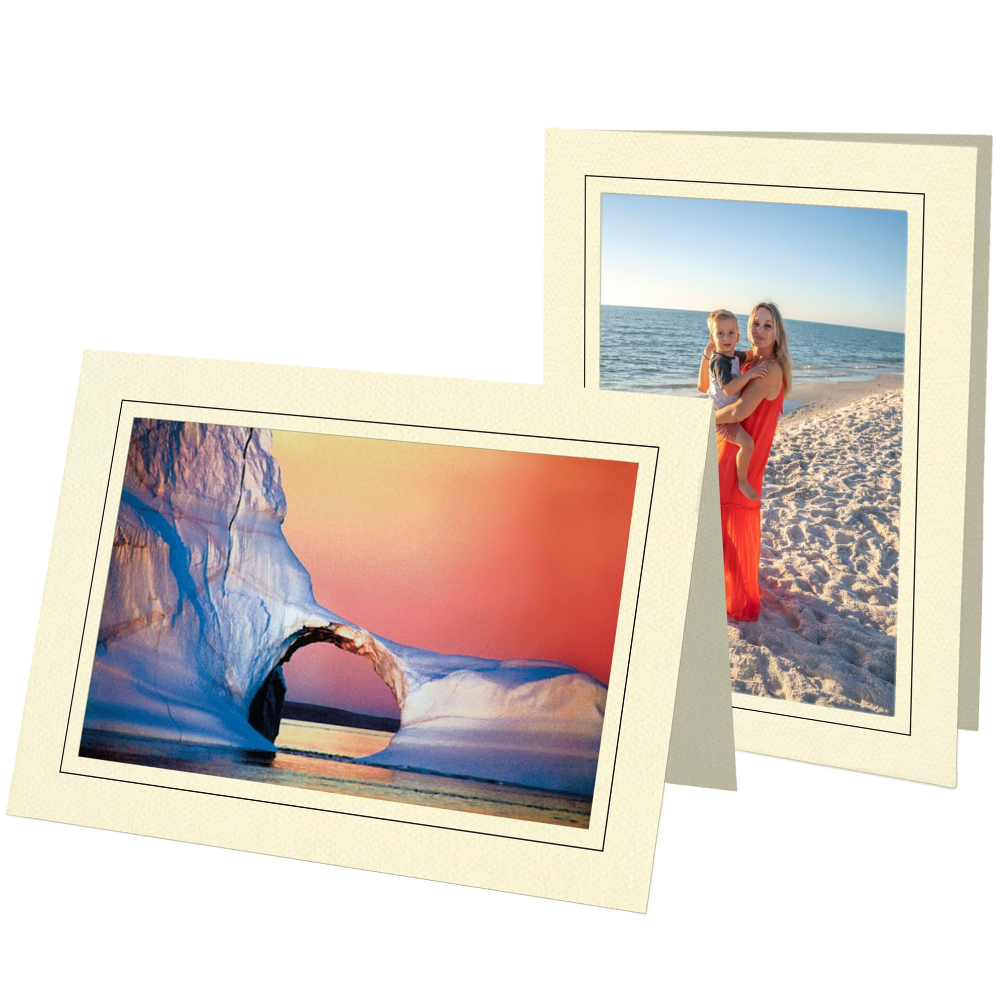 Amazon.com : Photographer's Edge, Photo Insert Cards, 10 Blank