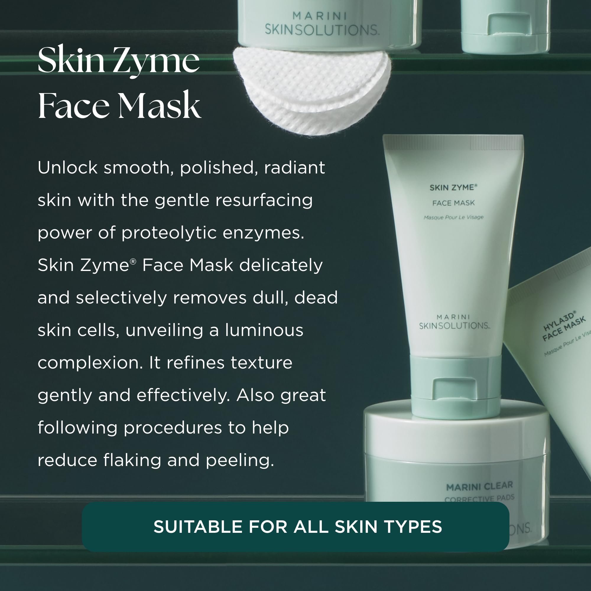Marini SkinSolutions Skin Zyme Papaya Enzyme Face Mask, 1 oz