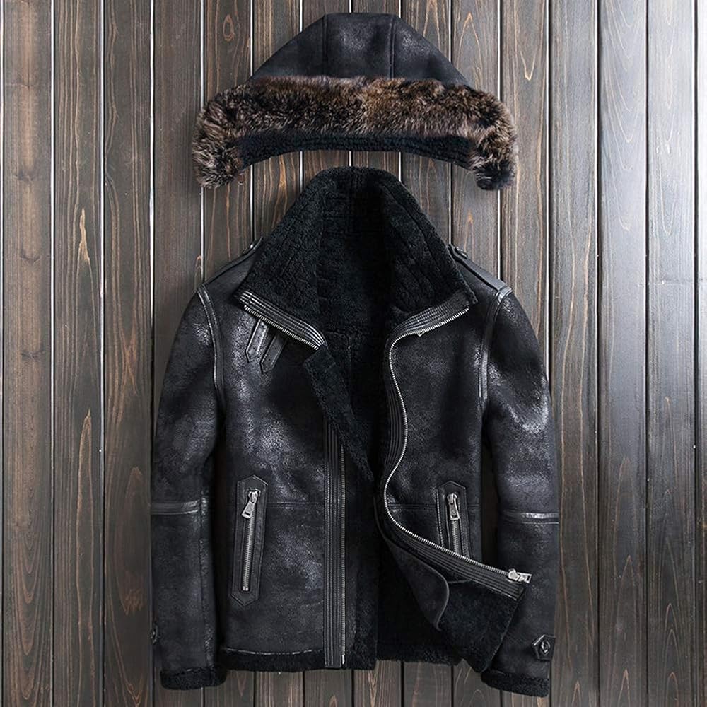ジャケット・アウター SULLEN archive Italy fur leather jacket 71XOIJobWYL._AC_UY1000_.jpg