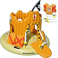 Vista 6 de Divertido cubo de hielo cuadrado flotante de 49 pulgadas