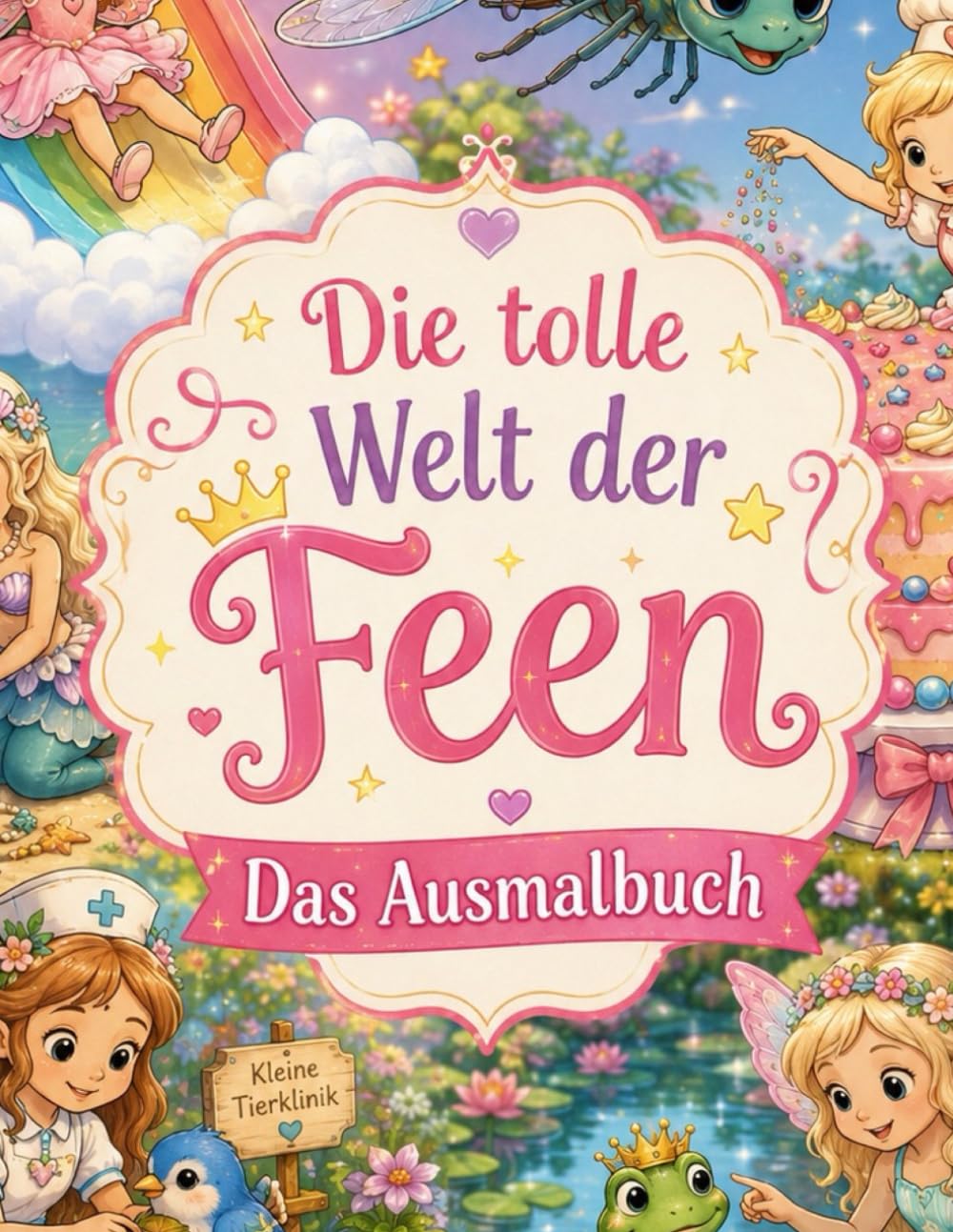 Die tolle Welt der Feen - Das Ausmalbuch