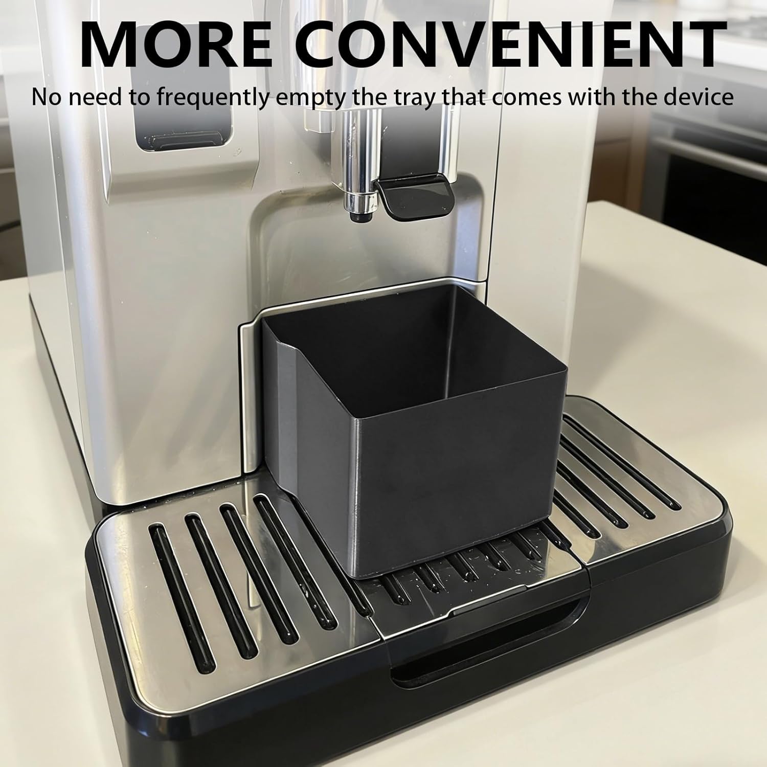 Water and Milk Drip Collector Cup Compatible with DeLonghi Eletta Explore Coffee Machine Anti Splash Drip Catcher Easy Clean Coffee Accessory