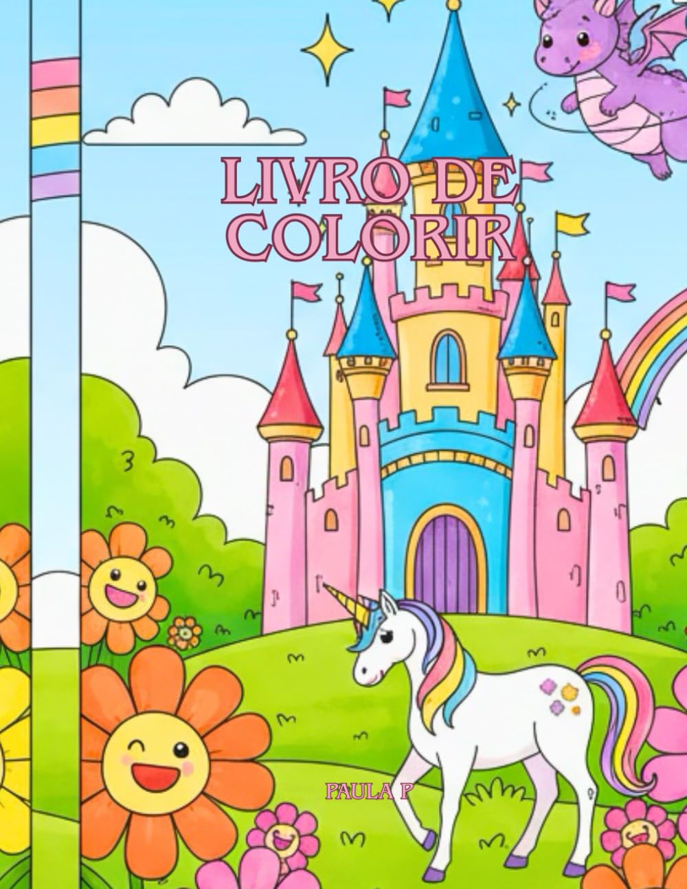 Livro de colorir: Infantil - Fantasias