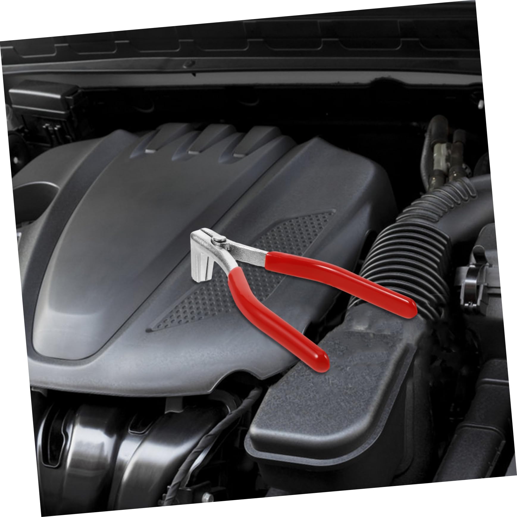 Amosfun Pince à Batterie Portable en Acier Robuste pour Cosse Batterie Voiture, Outil de Réparation Facile à, pour Réparation Automobile