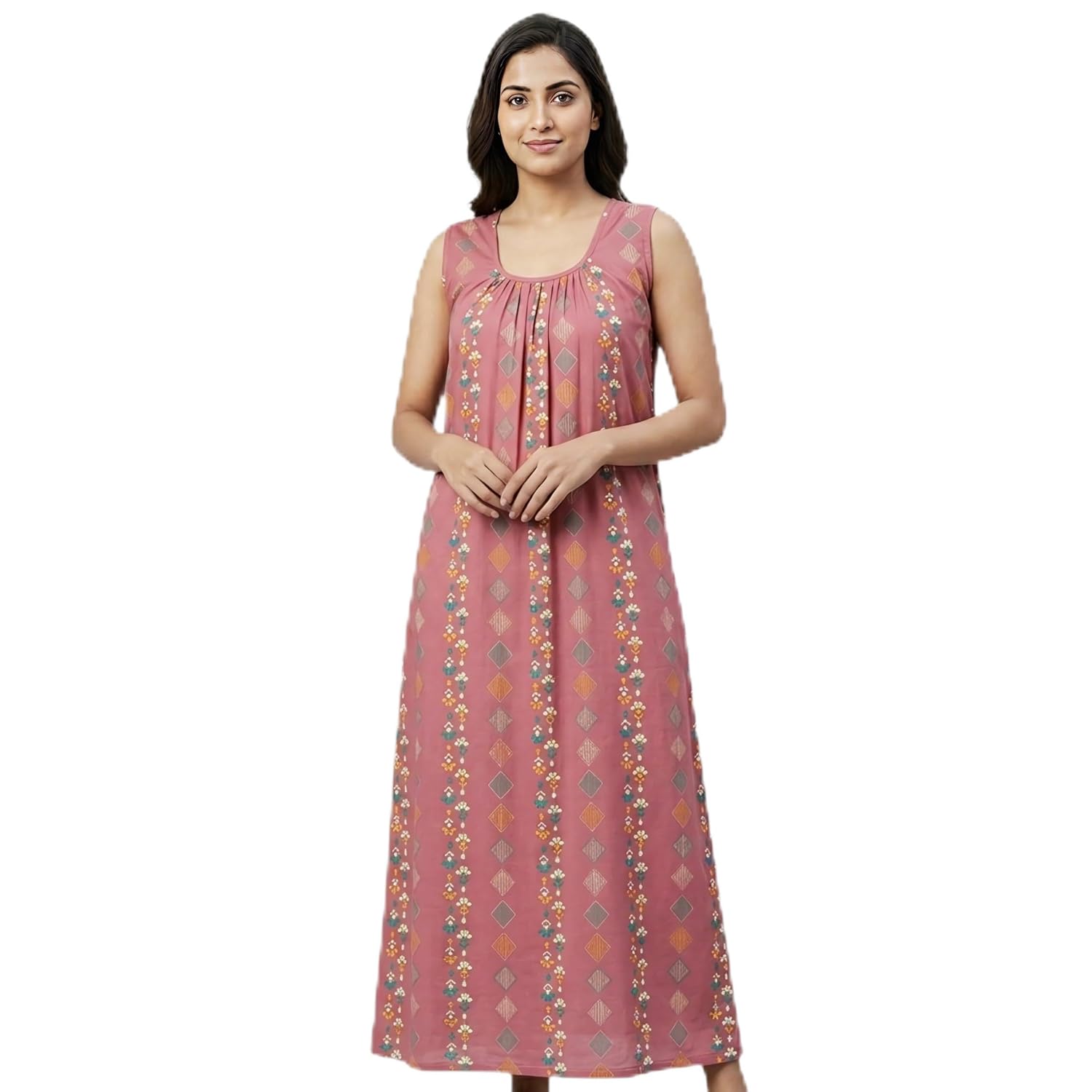 Women Sleeveless Pure Cotton Nighty D2 - Review, Price and Buying Guide