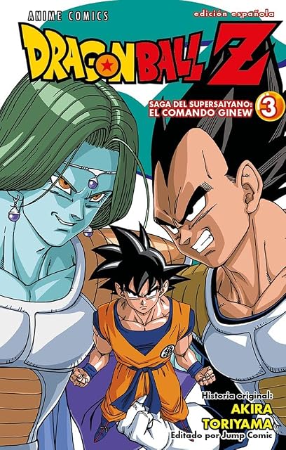 Portada de Dragon Ball Z Anime Comics Saga del Comando Ginew Nº 03/06