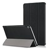 Custer Case for Huawei MediaPad M5 10.8 CMR-AL09 CMR-W09,Ultra-Thin PU-Leather Hard Shell Cover for Huawei MediaPad M5 10.8 CMR-AL09 CMR-W09 - Black