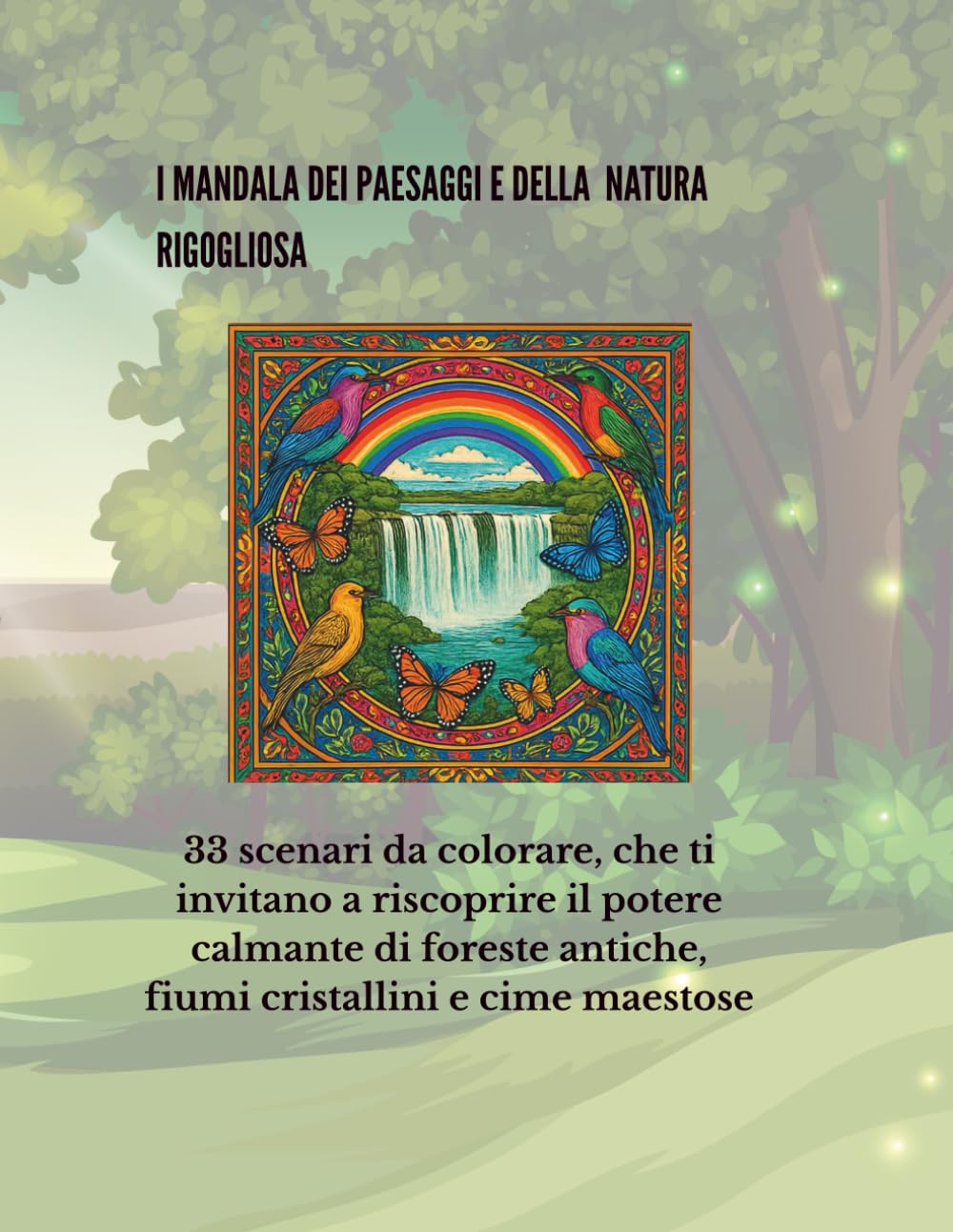 i MANDALA Della natura rigogliosa e dei paesaggi: 33 scenari da colorare ispirati alla natura e alle sue meraviglie (I MANDALA DEI MILLE MONDI)
