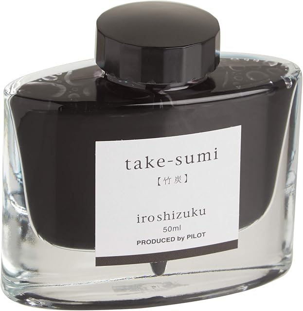 Namiki Iroshizuku Chiku-rin Bottle of Ink for Fountain Pen 5.000 Black