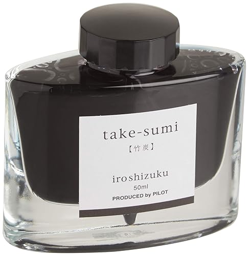Pilot Iroshizuku 69224 - Bote de tinta para pluma estilográfica, color negro - negro