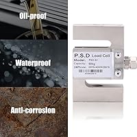 Vista 5 de Sensor de peso de célula de carga PSD-S1 S tipo sensor de carga para báscula electrónica de cocina, 50/100/300/4,409.2 lbs (110.2 lbs)