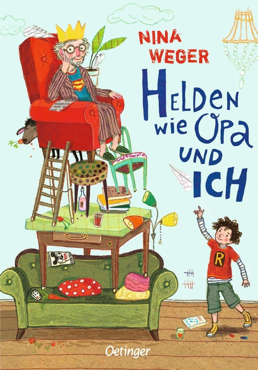 Mein Kinderbuchhaus: Die schönsten Oetinger-Bücher im Spielhaus-Schuber | Hochwertiger Schuber im Schwedenhaus-Stil für ein schönes Bücherregal mit acht beliebten Kinderbüchern für die ganze Familie