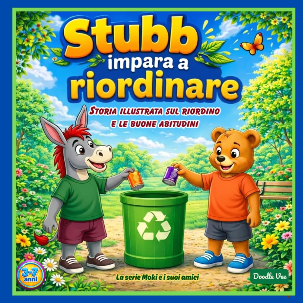 Stubb impara a riordinare: Storia illustrata sul riordino e le buone abitudini (Moki e i suoi amici)