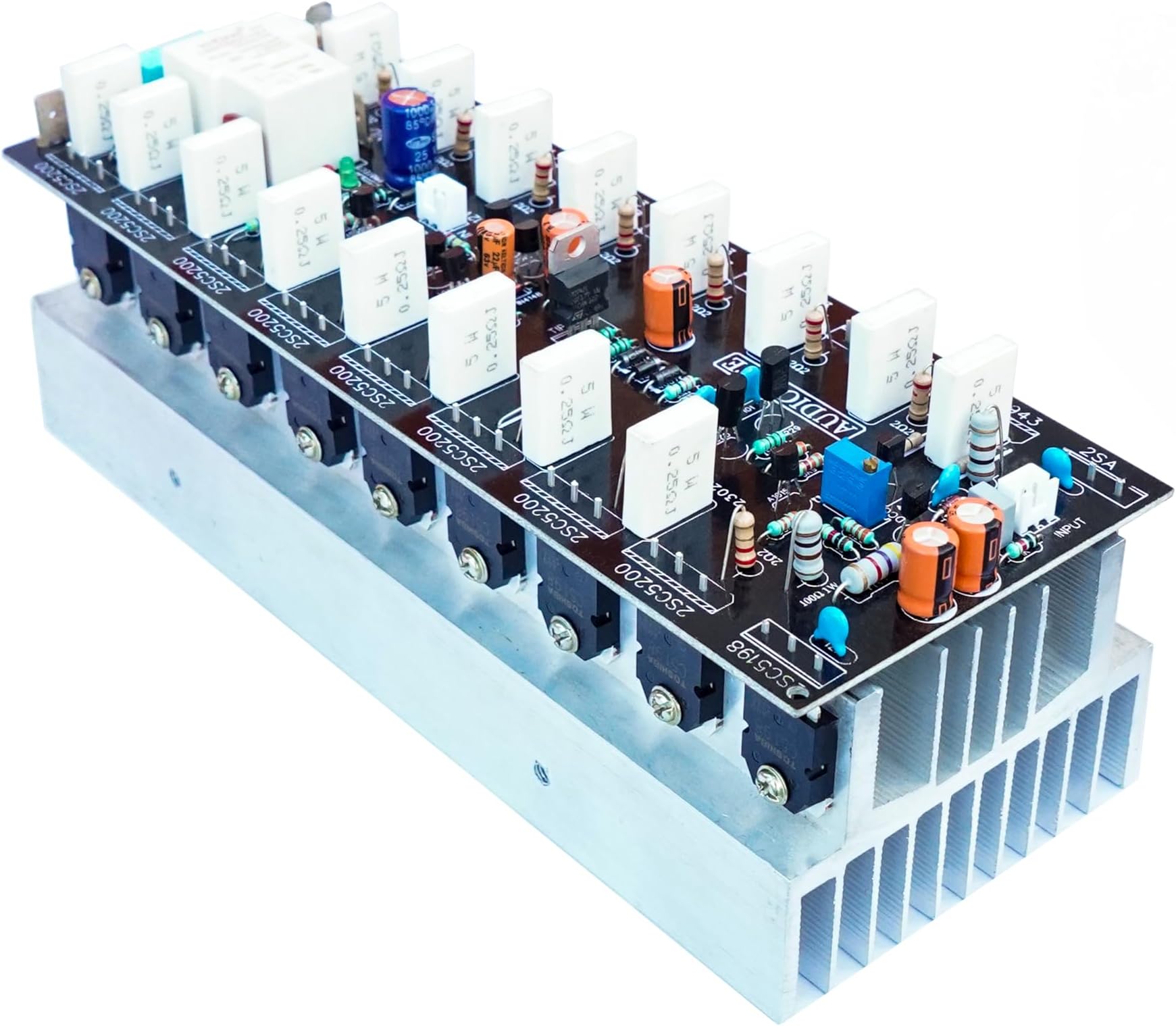 AUDIO LITE 700W RMS Mono Amplifier Board Using C5198 + A1941 With Speaker Protection (700W Complete RQ-2)