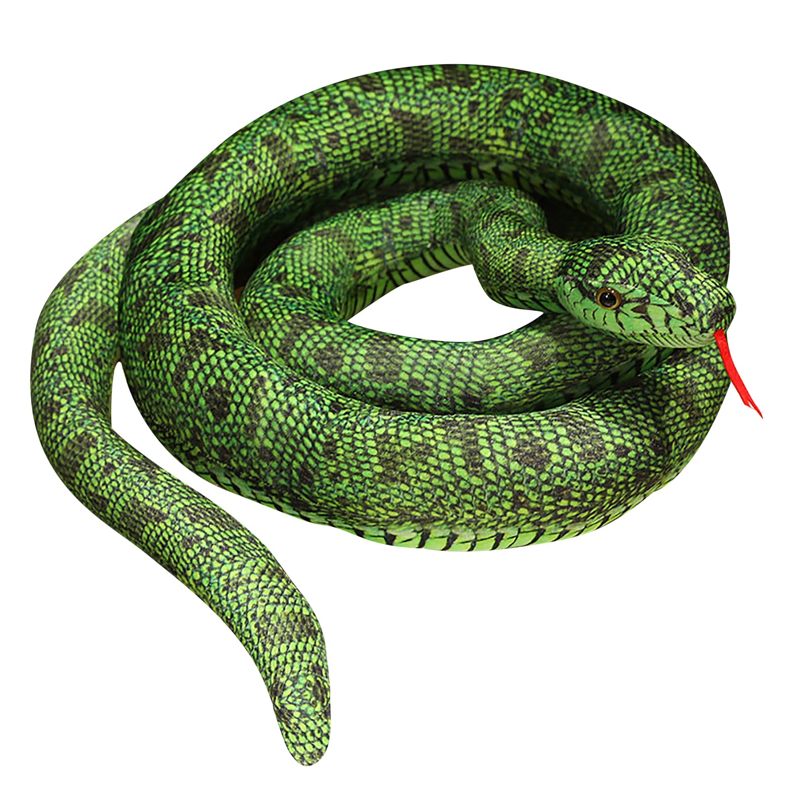 YJZQ Peluche Serpent Geant Cobra 170CM Peluche Serpent Réaliste déc YJZQ Peluche Serpent Geant Cobra 170CM Peluche Serpent Réaliste déc