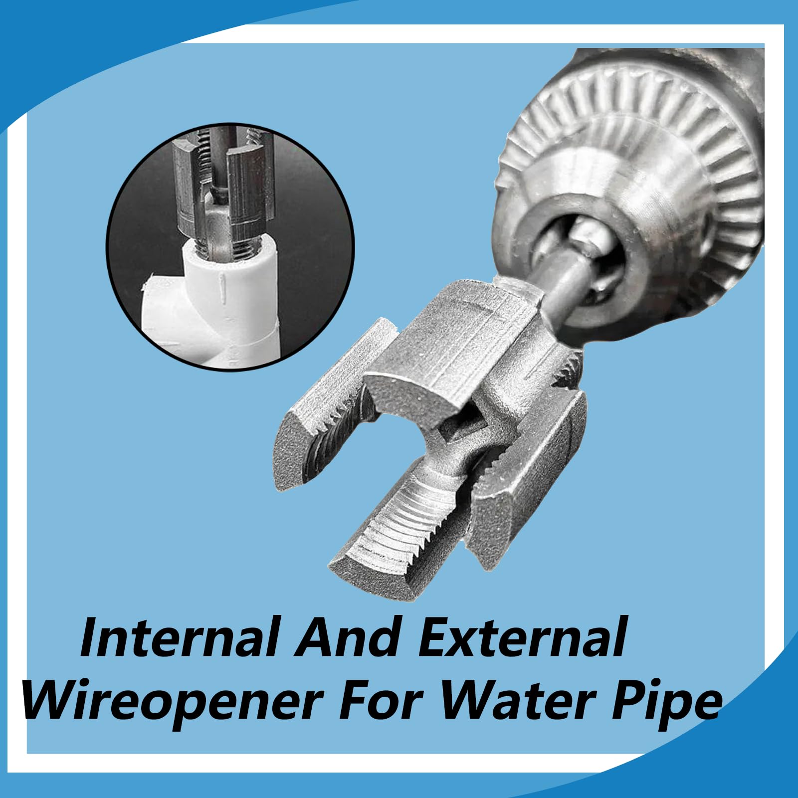 Integrated Internal & External Pipe Threading Tool, Pipe Threading Tool, Internal & External Pipe Threader - Image 4