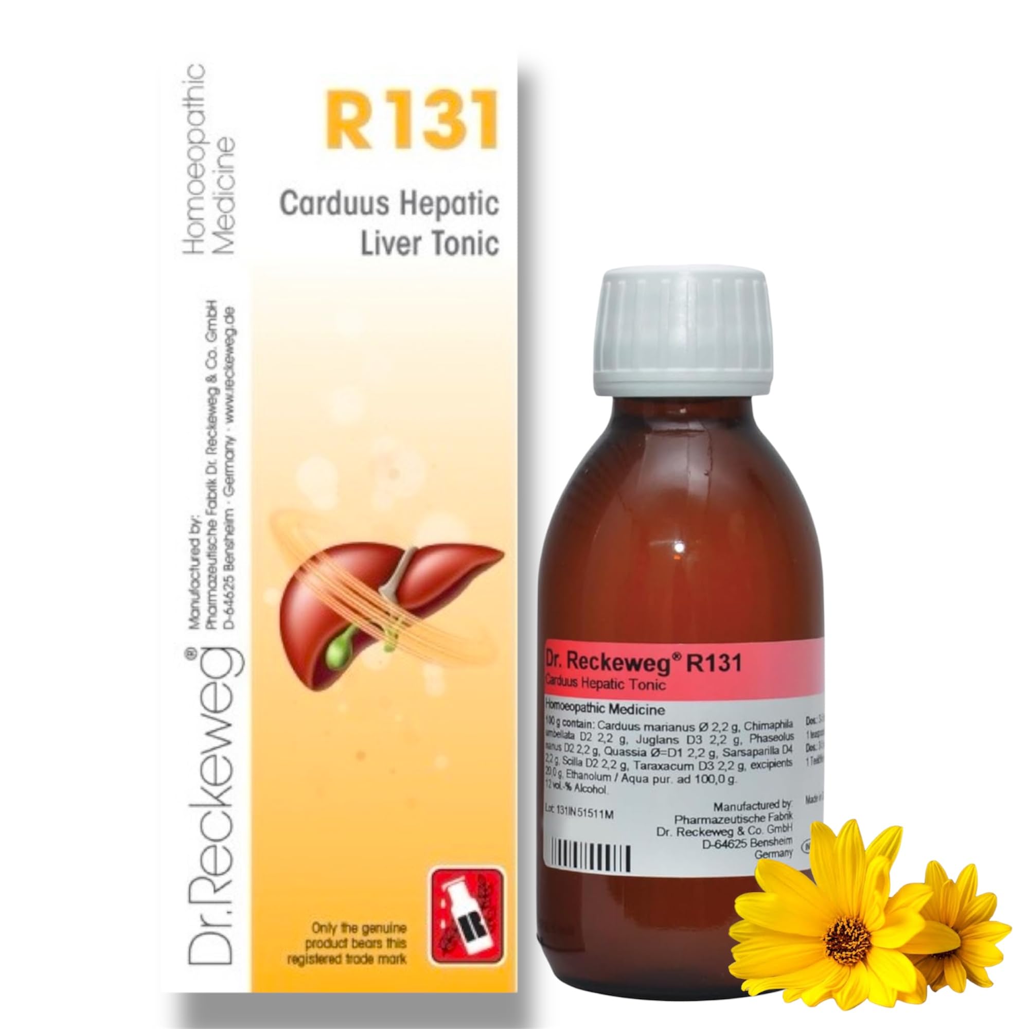homocos-146 Dr Reckeweg R131 Carduus Hepatic Liver_Care 150ml & Hepato SUPER Drops COMBO - 1 MONTH PACK-image-33