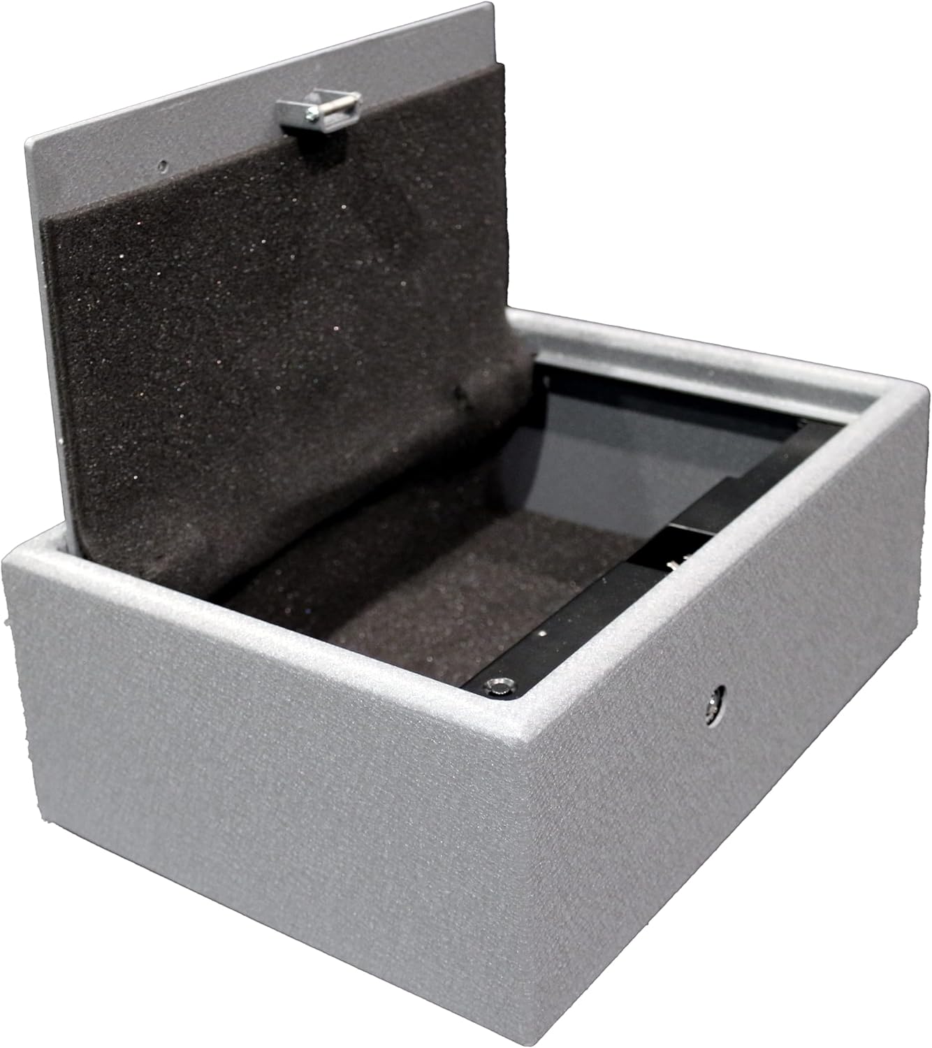 GunVault XTRMVault Quick Access Pistol Safe with No-Eyes Keypad, 11-Gauge Steel Door & Security Lockout – Portable Handgun Lockbox for Home, Travel & Vehicle Use (Open Box)