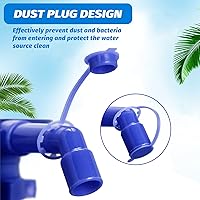 Vista 5 de Bomba de agua portátil para botella de 5 galones, bomba de agua manual para jarra de agua, bomba de botella de agua de presión manual, bomba de agua