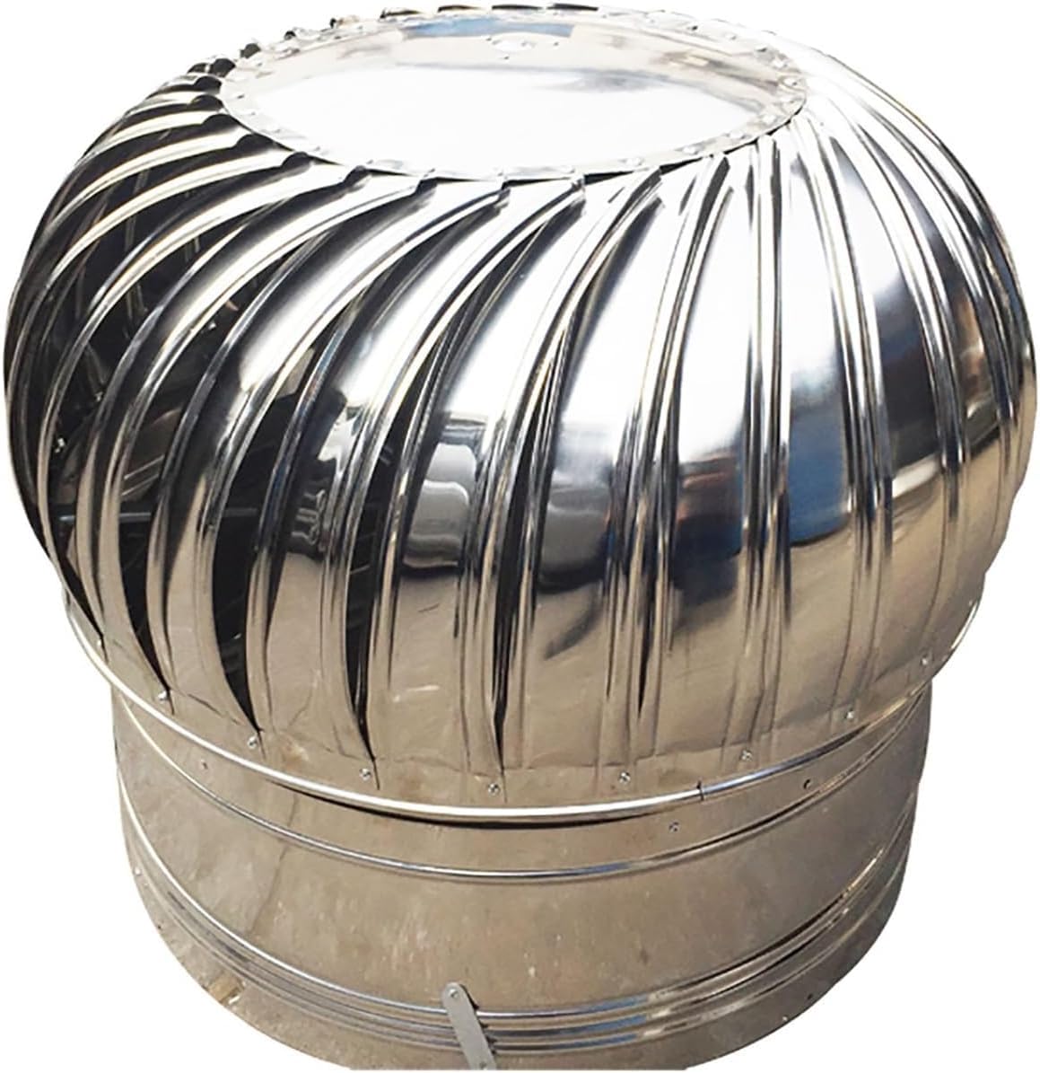 GYEQXKT Chimney Cowl Cap, Stainless Steel, High Rotation Speed, No Assembly Required, Indoor Ventilation