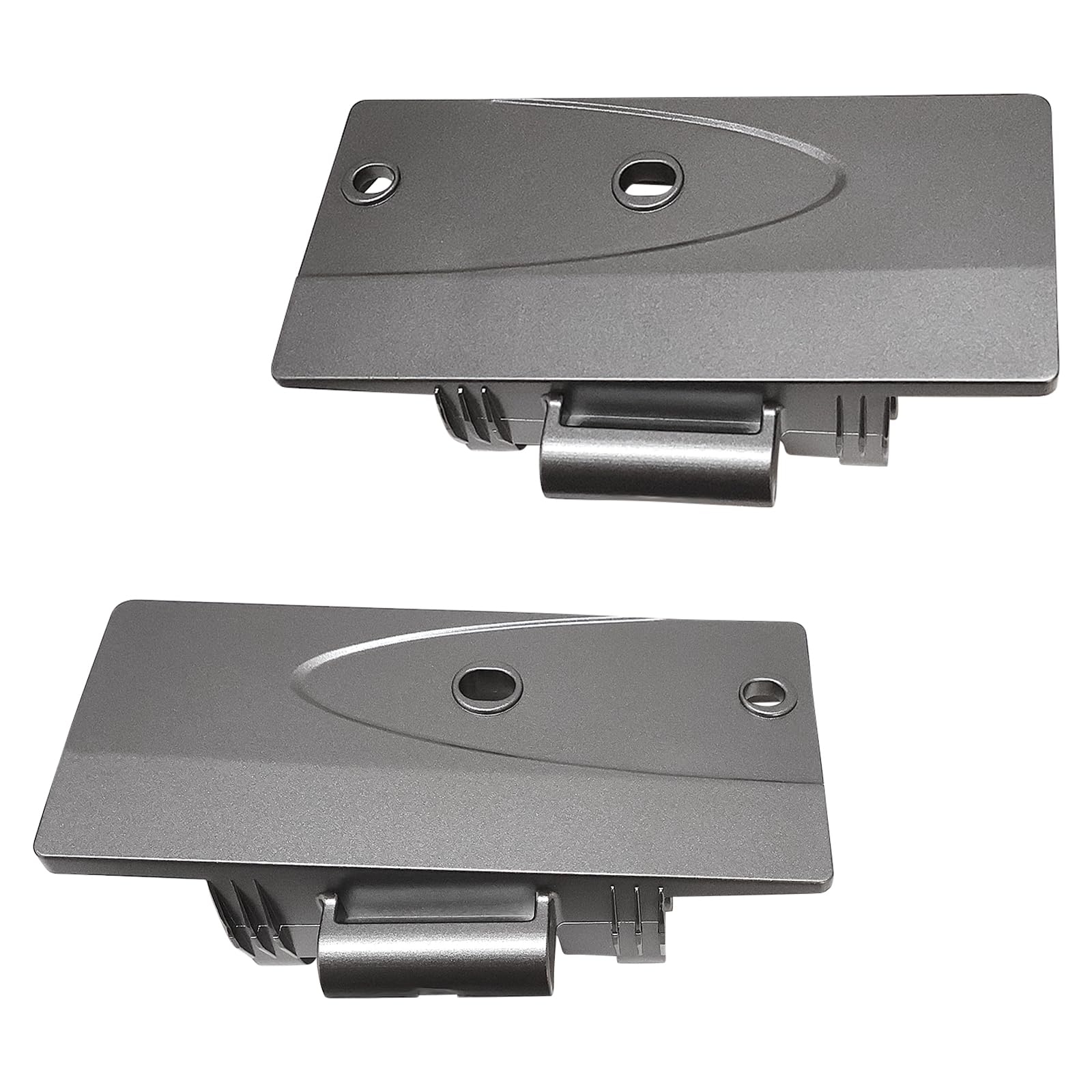 Photo 1 of DA67-02057A DA67-02056A Cap-Handle Fre L&R Side Kit Fits for Samsung Freezer Door Cap-Handle DA67-02056A Right Side DA67-02057A Left Side