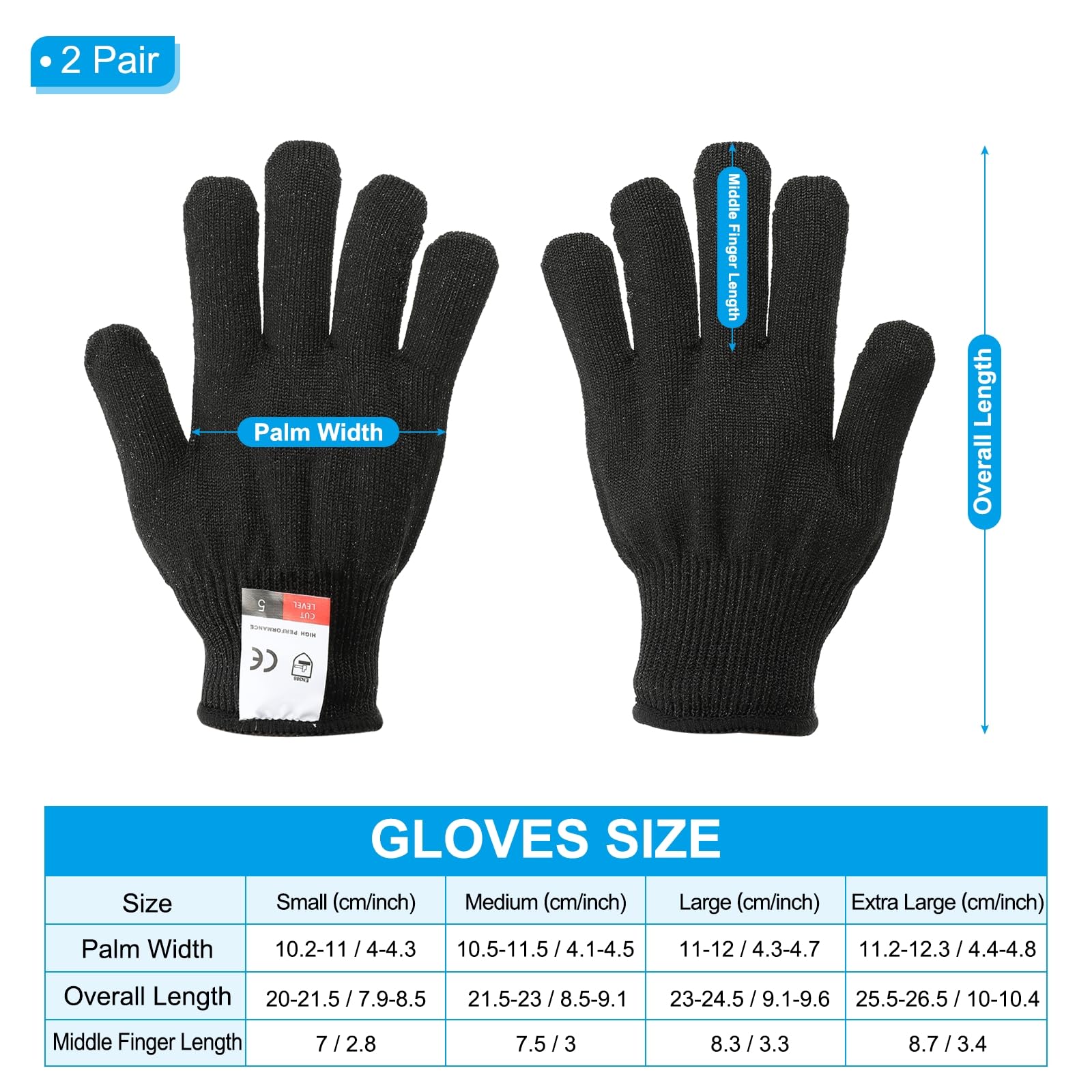 PATIKIL Cut Resistant Gloves - Image 2