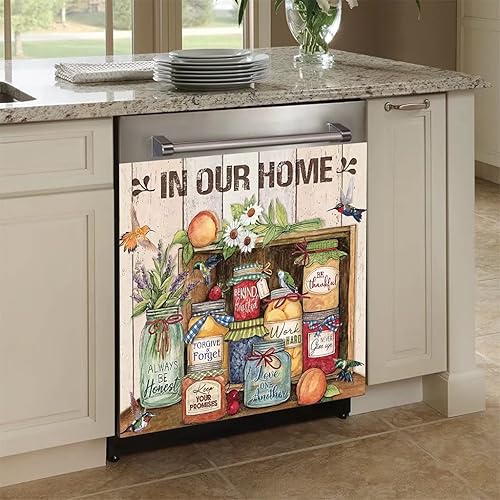 Miniatura 2 de in Our Home - Cubierta magnética para lavavajillas, cubierta magnética para lavavajillas, cubierta magnética para lavavajillas, cubierta magnética