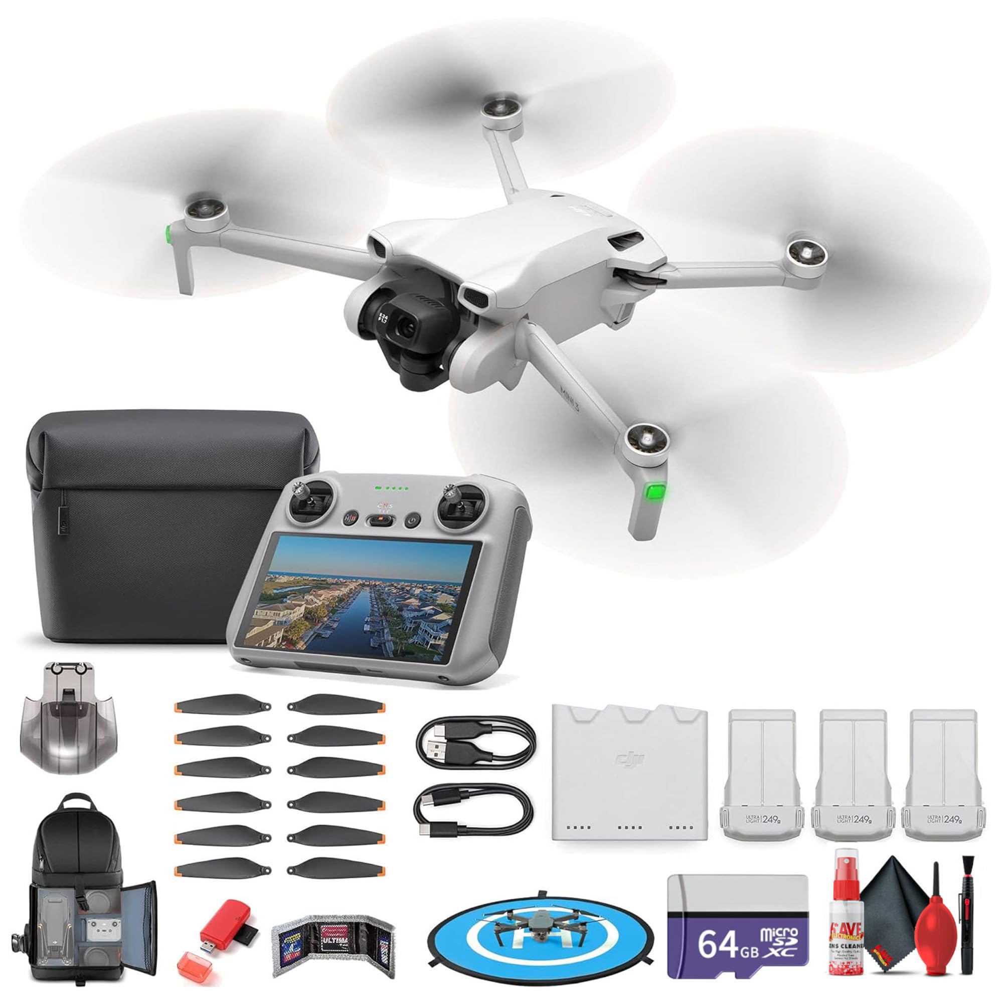Amazon.com: DJI Mini 3 with DJI RC Remote (Fly More Combo) (CP.MA