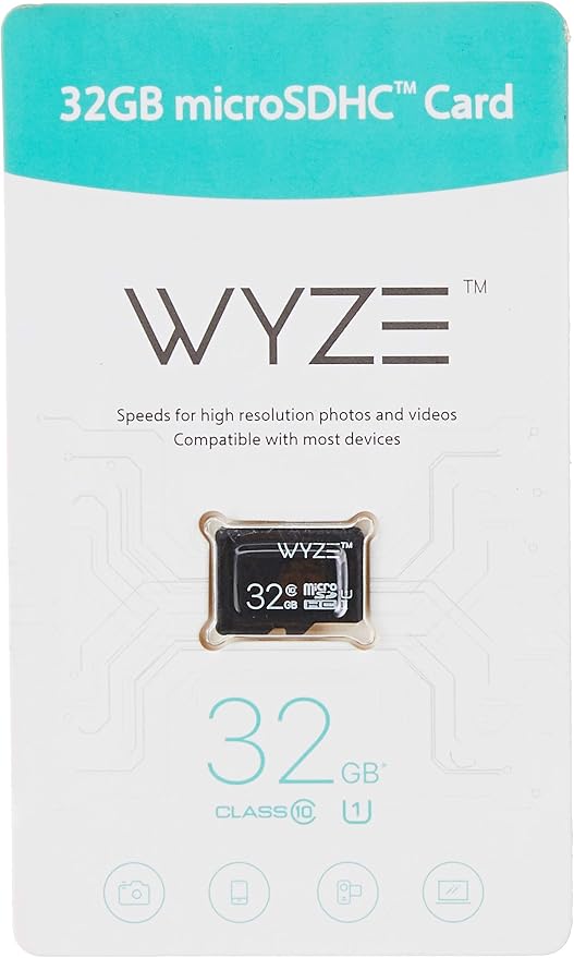 Scheda MicroSDHC Wyze 32GB Classe 10 – WYZEMSD32C10, Universale - Foto 3