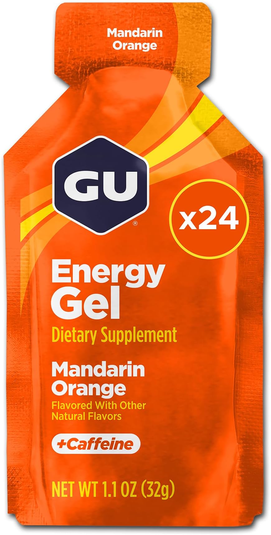 Original Sports Nutrition Energy Gel (Mandarin Orange, 24-Count)