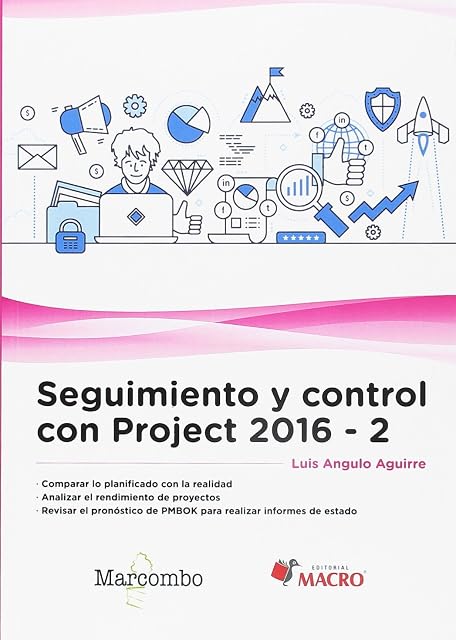 Portada de Seguimiento y control con Project 2016-2