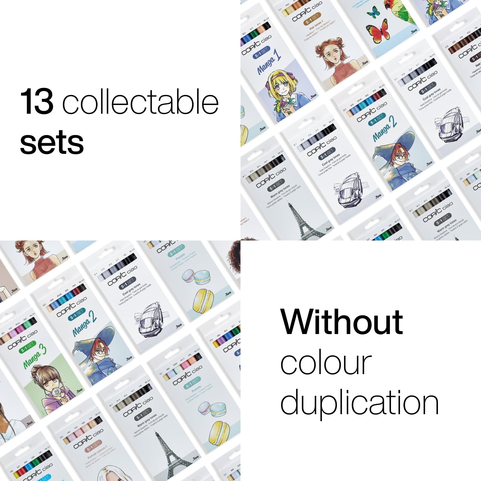 Copic Ciao 5+1 Set - Portrait colors 1