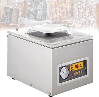 Automatic Vacuum Sealer Machine for Food Preservation, Commercial Kitchen Packing Device for Dry & Moist Foods, Seals Freshness Quickly