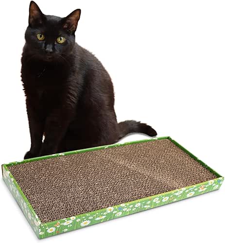 Croci - Arbre à Chat en Carton, 2 Couches Réversibles,