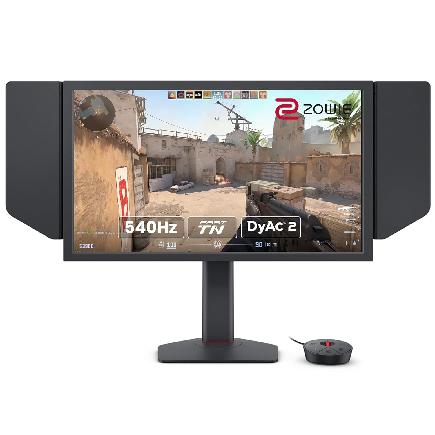 BenQ Zowie XL2586X 24 1 Fast TN 540Hz Gaming Monitor for Esports Motion Clarity DyAc2 1080p XL Setting
