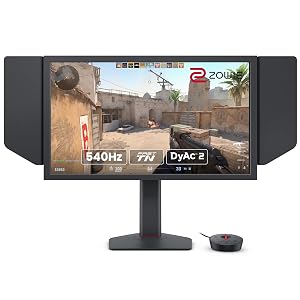 BenQ Zowie XL2586X 24 1 Fast TN 540Hz Gaming Monitor for Esports Motion Clarity DyAc2 1080p XL Setting