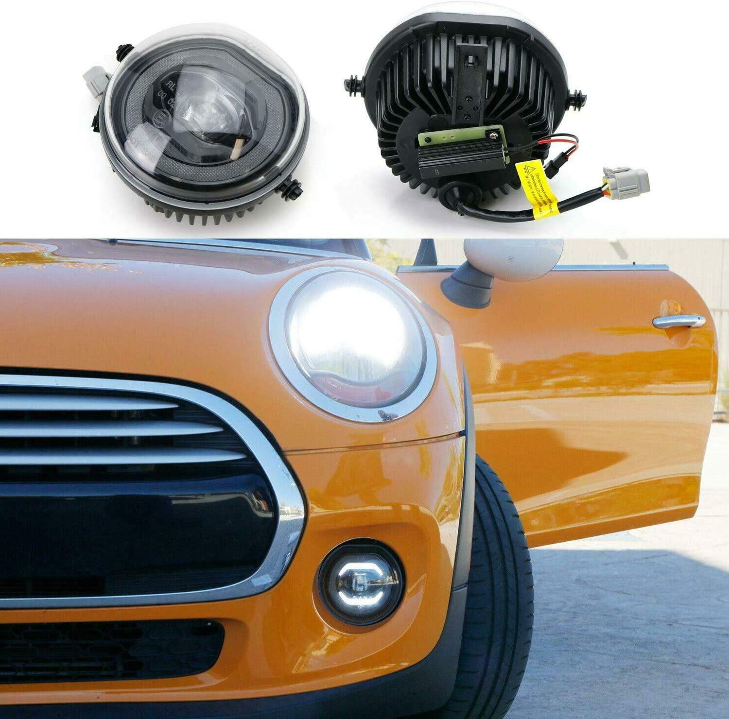 2x LED antibrouillard pour Mini Cooper F54 F55 F56 F57 Halo Ring DRL feu de stationnement