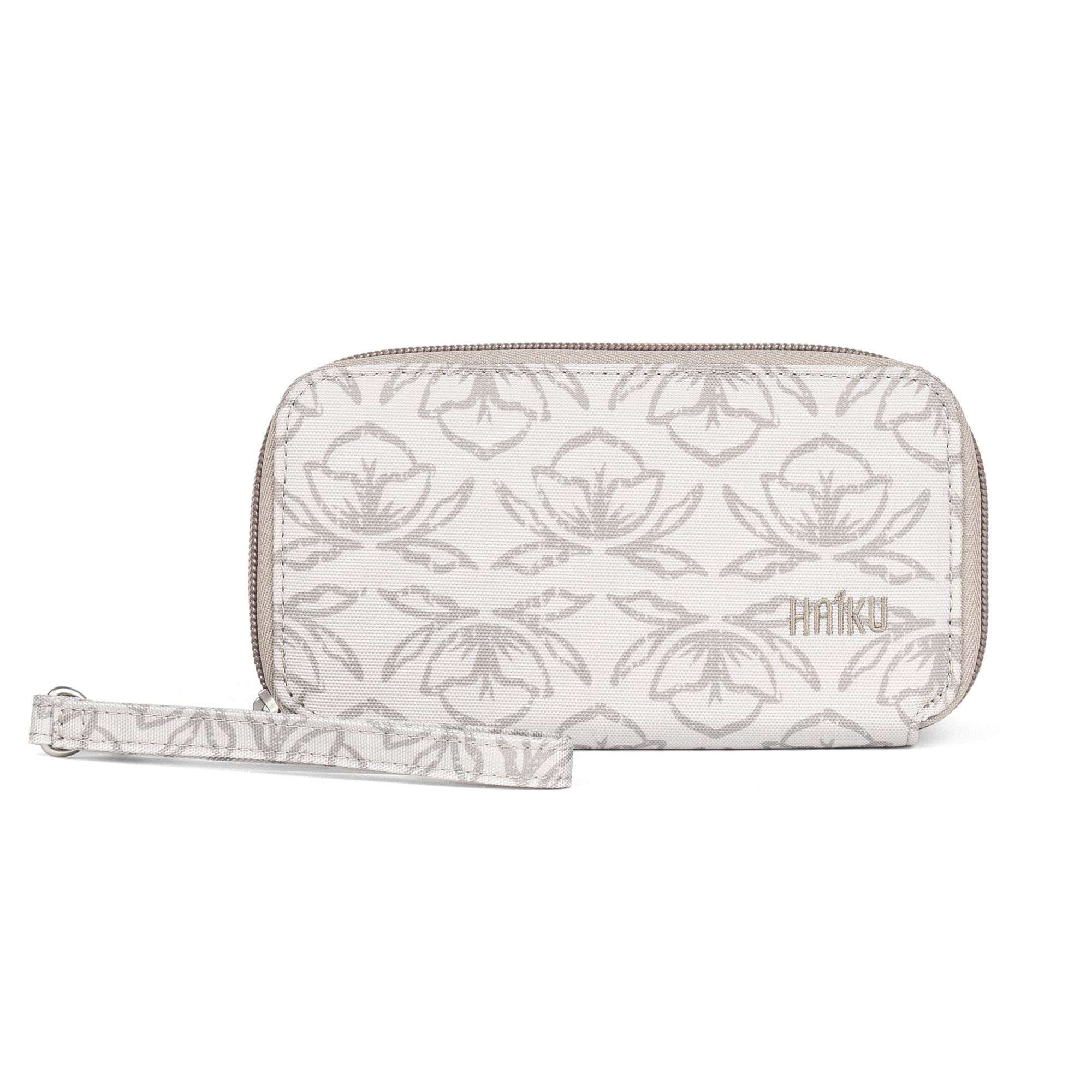 HAIKU Intrepid Wristlet, Clutch Wallet, Zip Around RFID-Blocking Credit Card and ID Holder, Hand Purse