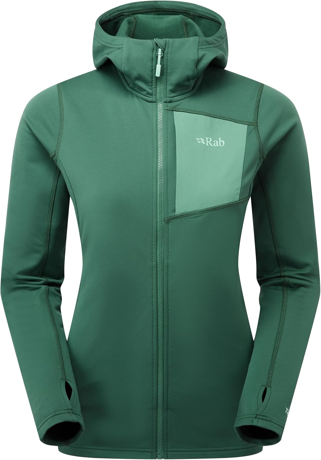 Rab Women's Superflux Hoody - Lightweight Fleece Jacket for Hiking & Climbing