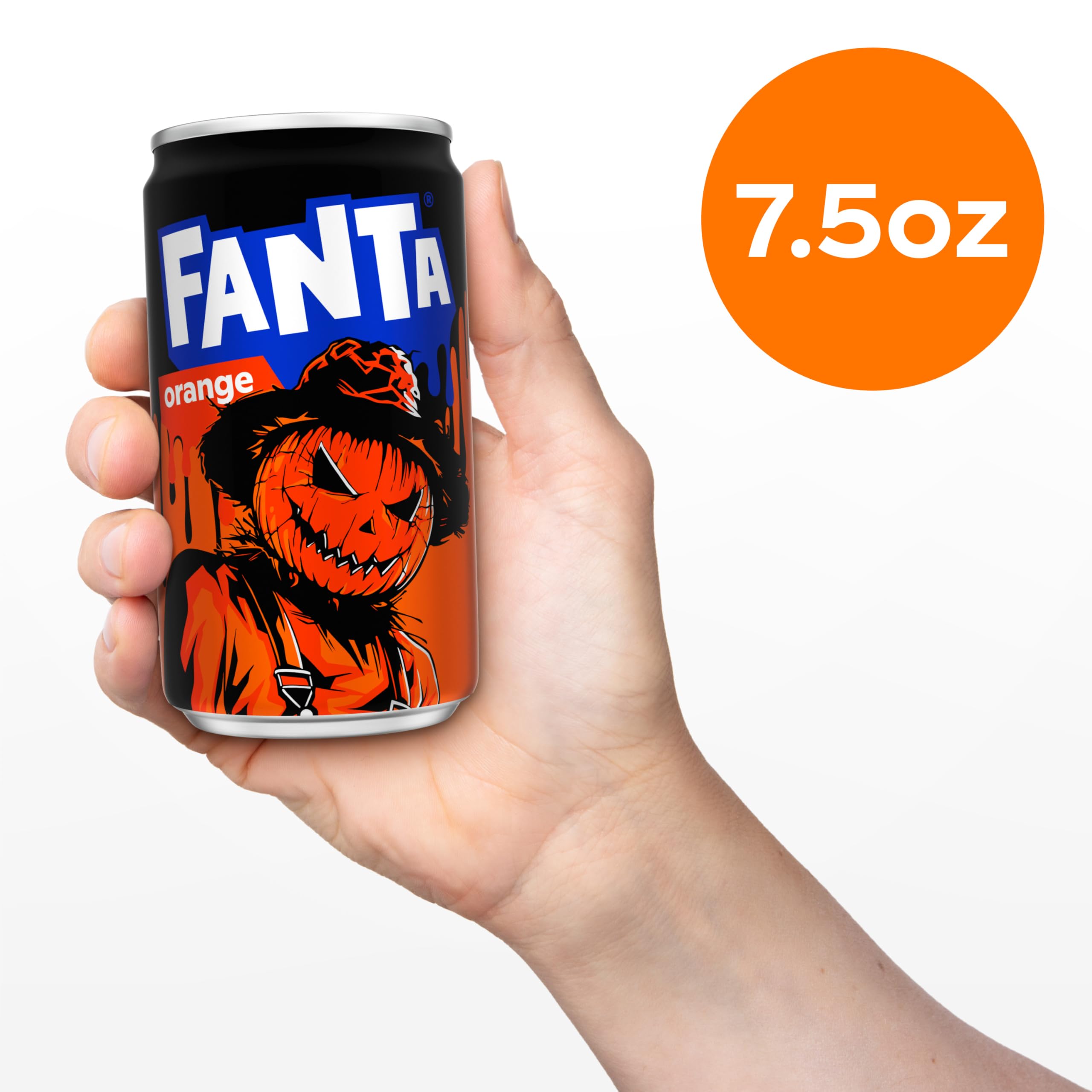 Amazon.com : Fanta Orange Soda Soft Drink Fridge Pack Mini Cans