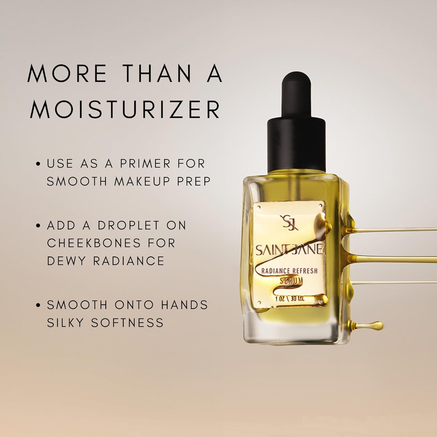 SAINT JANE Radiance Refresh Serum: A Closer Look at Its Luxury Floral-Infused Formula