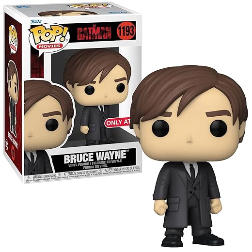 Funko Pop! Movies: Dc The Batman - Bruce Wayne - (Suit) - Collectable Vinyl Figure - Gift Idea - Official Merchandise - Toys For Kids &Amp; Adults - Movies Fans - Model Figure For Collectors And Display